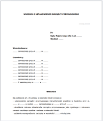 Wniosek o ustanowienie zarządcy we wspólnocie mieszkaniowej